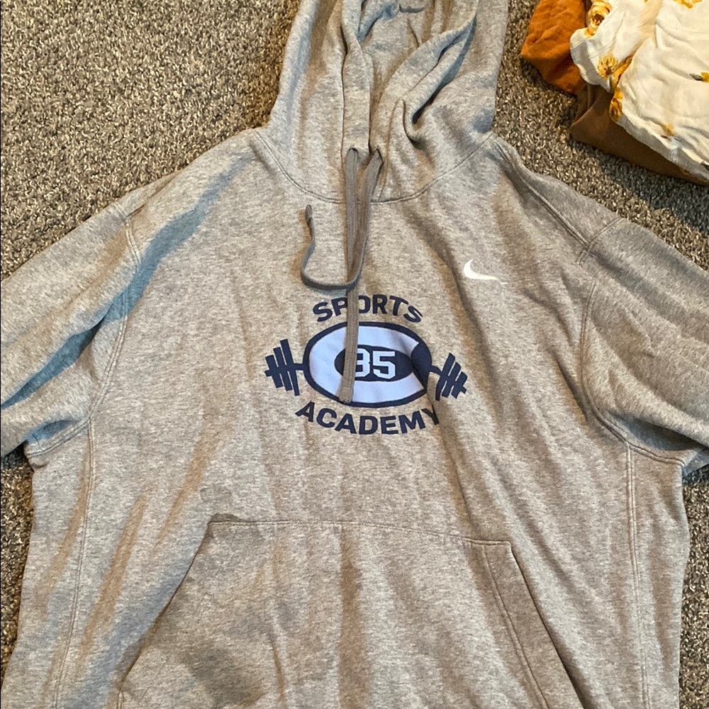 Nike Gray Sports Academy Pullover